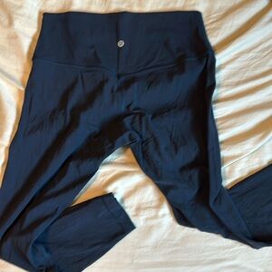 Lululemon Align Leggings- Navy Size 10